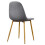 Charles Jacobs (Fabric Grey) Charles Jacobs 2 Velvet Modern Kitchen Dining Chairs 7