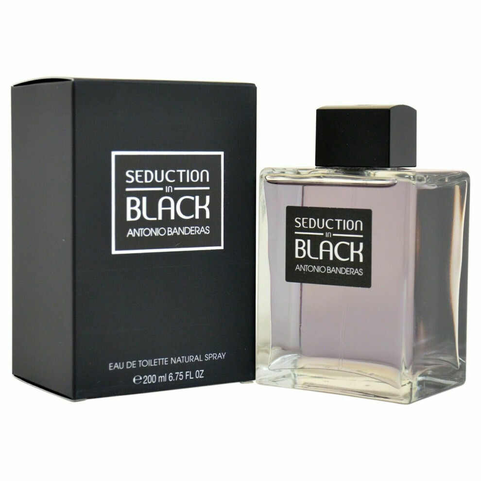 Seduction In Black by Antonio Banderas EDT Spray 6.7 oz