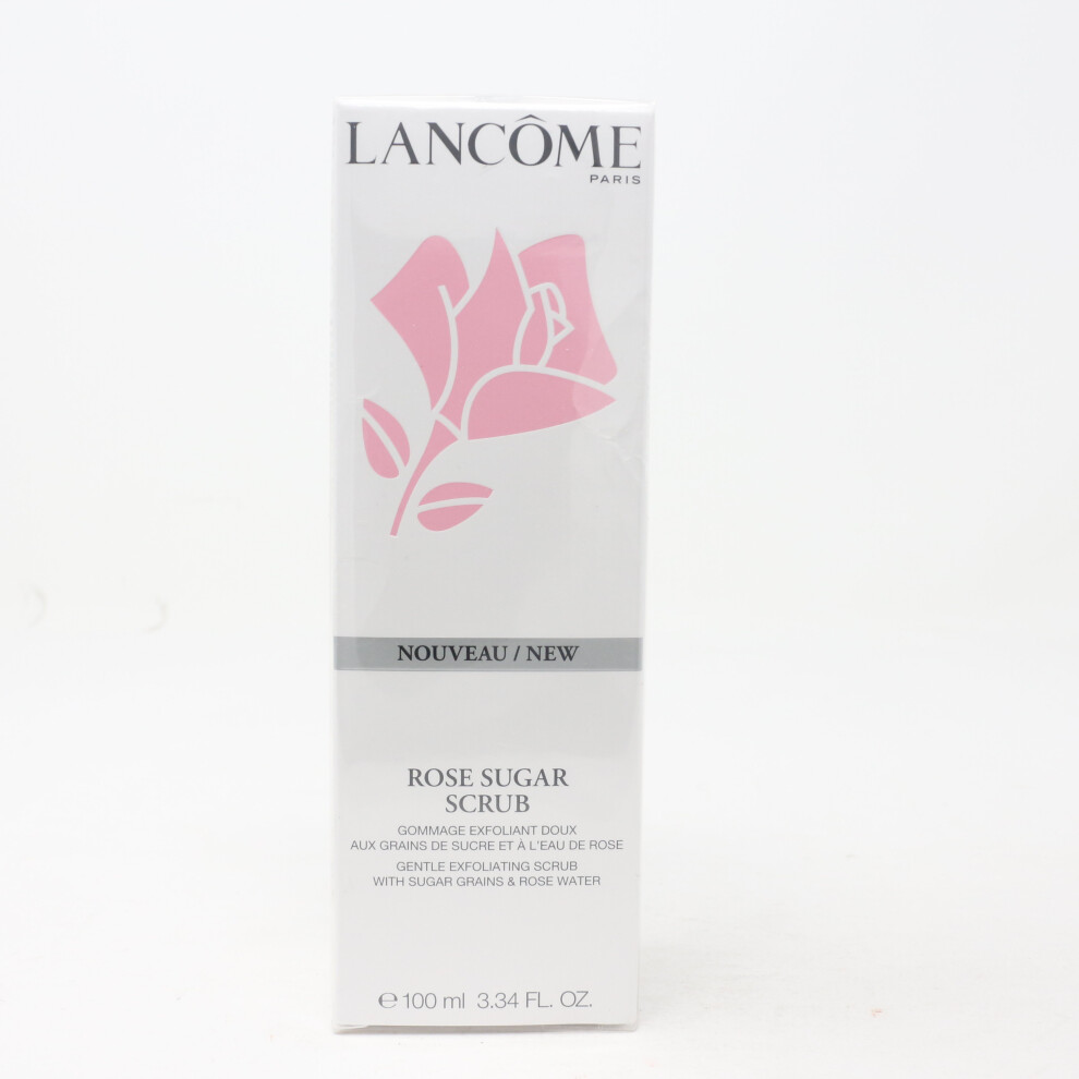Lancome Rose Sugar Scrub  3.34oz/100ml New With Box