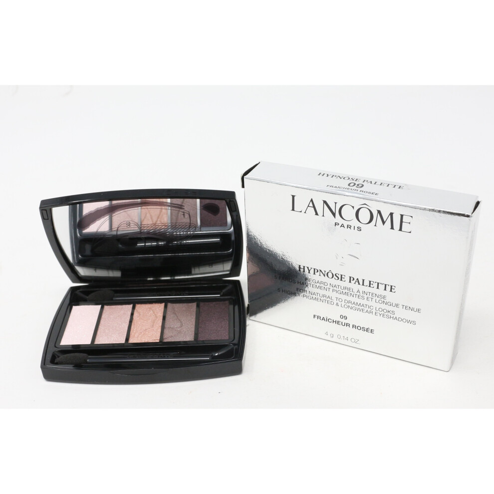 (09 Fraicheur Rosee) Lancome Hypnose 5-Color Eyeshadow Palette 0.14oz/4g New With Box