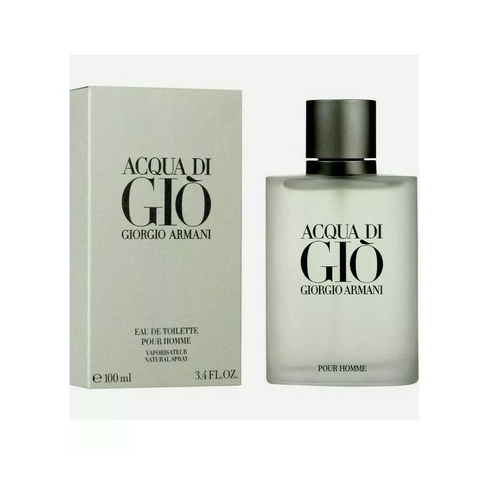 Acqua di Gio by Giorgio Armani 3.4/ Oz 100ml Eau de Toilette