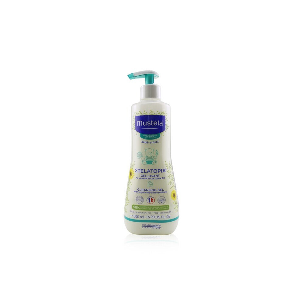 Stelatopia Cleansing Gel - For Atopic-prone Skin - 500ml/16.9oz