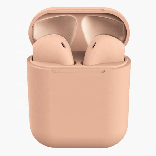 Technomobiles TWS i12 Bluetooth InPods - Pink | Wireless Earphones