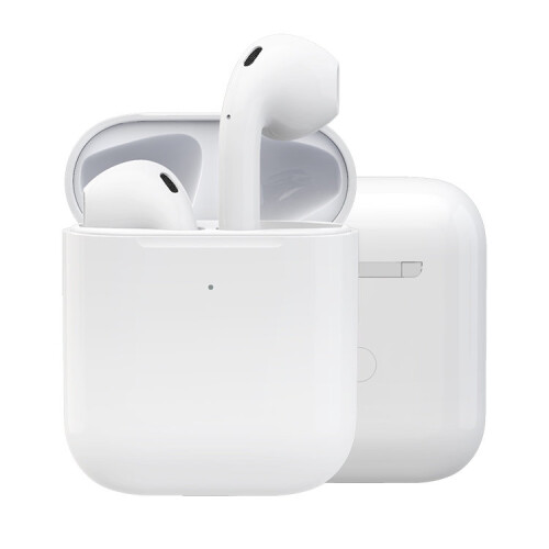 (White) TWS Bluetooth Earphones i12 in five Colours 2