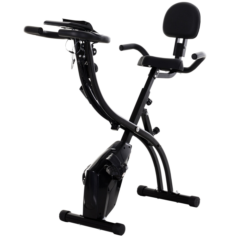 Homcom 2-in-1 Upright Exercise Bike