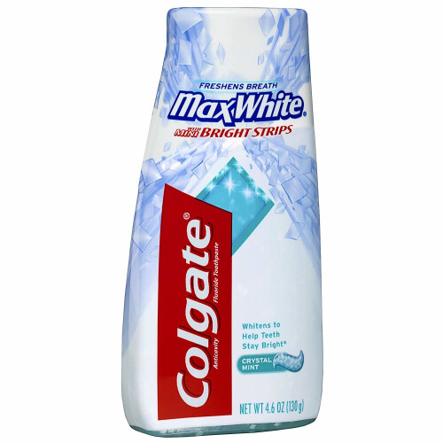 Colgate Colgate Whitening Anticavity Fluoride Toothpaste Crystal Mint, 4.6 oz (130 g) 2