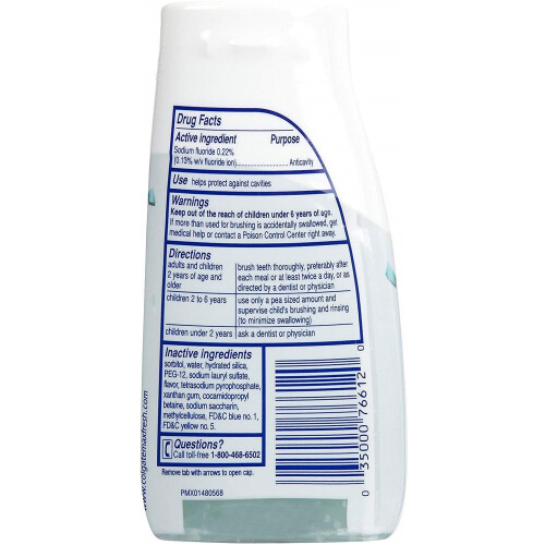 Colgate Colgate Whitening Anticavity Fluoride Toothpaste Crystal Mint, 4.6 oz (130 g) 1