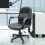Homcom Homcom PU Leather Executive Swivel Chair - Black 7