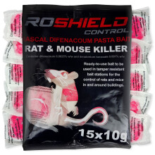 (450g (3 Packs)) Roshield Pasta Poison Rat & Mouse Killer Sachets