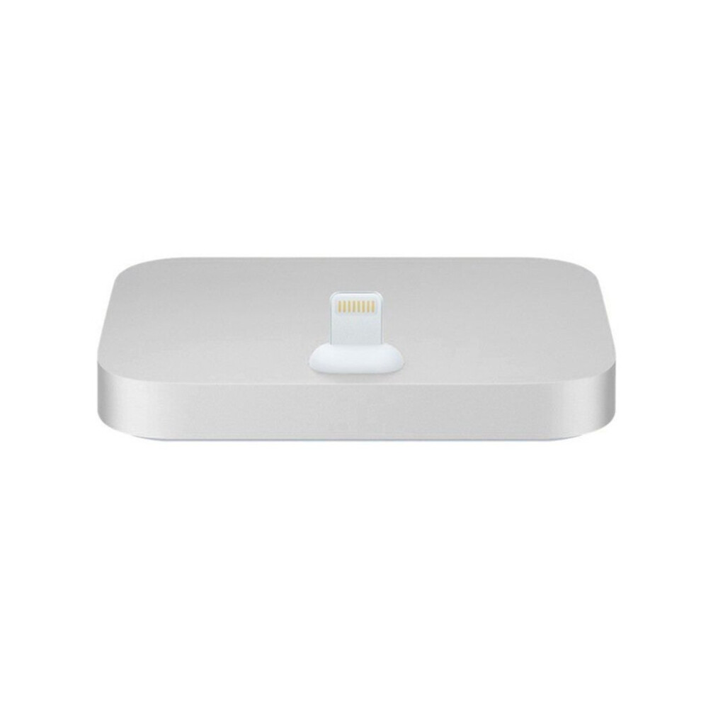 Aquarius Silver (Silver) Aluminium Iphone Dock Compatible With Apple Lightning Eight-Pin Devices