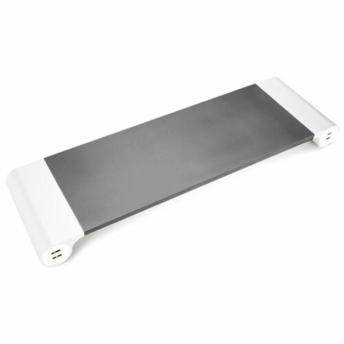 (Space Grey) Aluminium Space-Saving Desktop Organiser