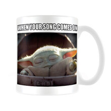 Star Wars The Mandalorian "When Your Song Comes On" Coffee Mug
