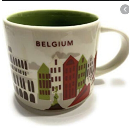 Starbucks Starbucks You Are Here Belgium Mug
