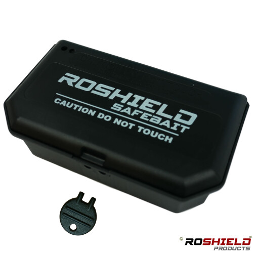 Roshield (Black) Roshield 10 x Tamper-Proof Mouse Bait Boxes 1