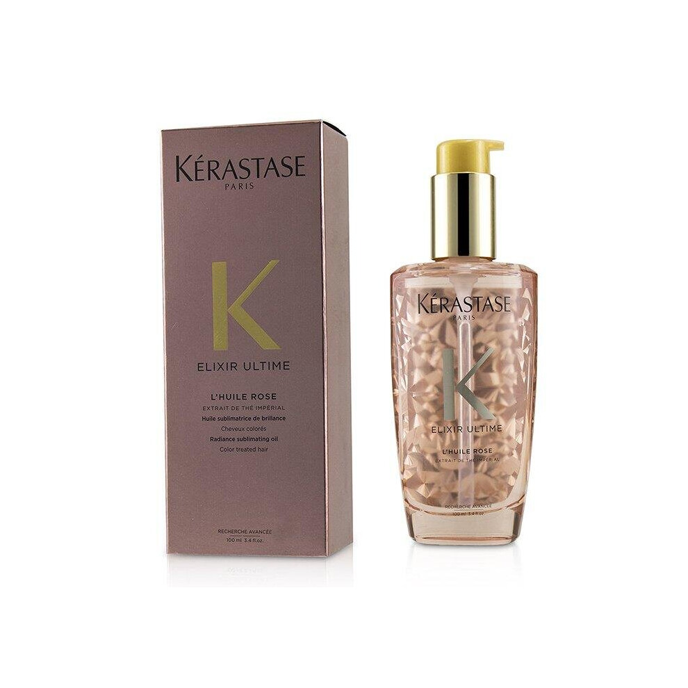 Elixir Ultime Huile Sublimatrice de Brillance Radiance Sublimating Oil (Color Treated Hair) - 100ml-3.4oz