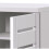 Timber Art Design UK 4 Tier Shoe Storage Cabinet 2 Door Cupboard Stand Rack Unit White 3