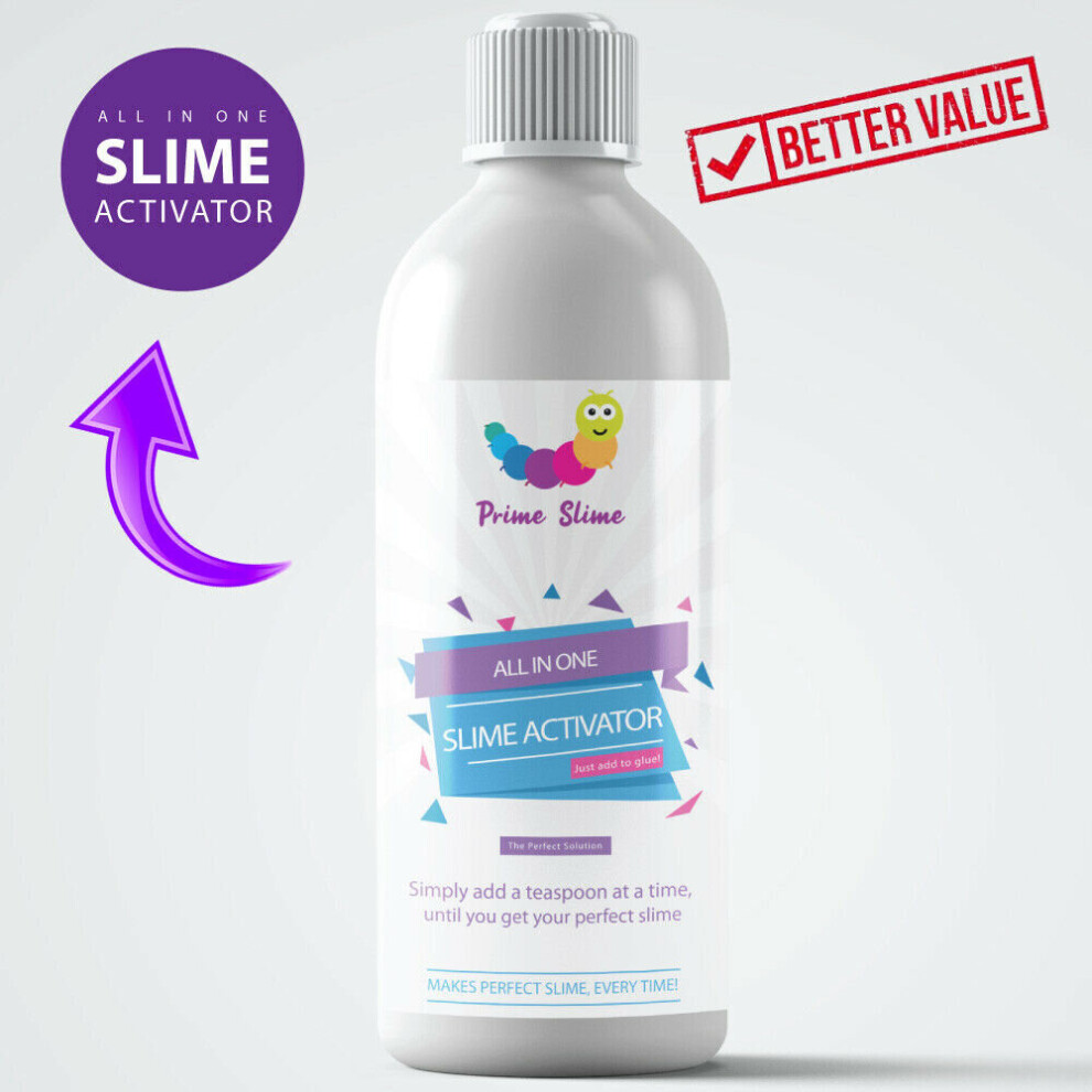 Slime Activator Solution to make perfect slime ALL IN ONE Solution Works Perfect