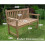 (120cms) Java Teak Bench - Chunky Quality Garden Patio Bench 2