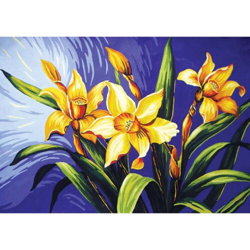 Daffodil Tapestry Needlepoint Canvas