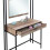 Timber Art Design UK Stretton Bedroom Dressing Vanity Makeup Table Mirror & Drawer Rustic Oak Effect 3