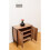 Timber Art Design UK Stretton Sideboard with 2 Doors Storage Cupboard Rustic Industrial Oak Effect 5