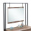 Timber Art Design UK Stretton Bedroom Dressing Vanity Makeup Table Mirror & Drawer Rustic Oak Effect 2