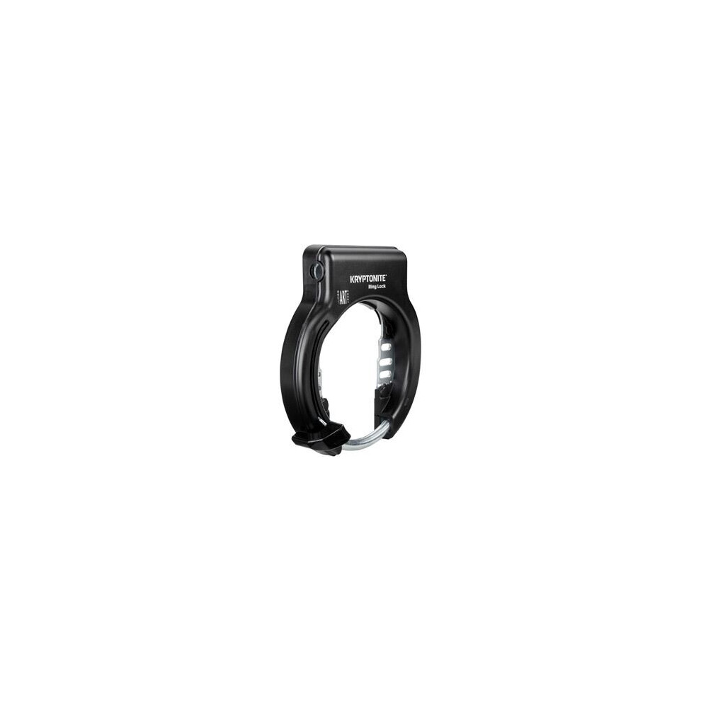 Ring Lock With Plug In Capability - Non Retractable Sold Secure Silver