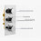 3 Dial 2 Outlet Concealed Thermostatic Shower - Round- Refined valve 4
