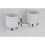 Double Round Glass Tumber with Square Frame Holder 1