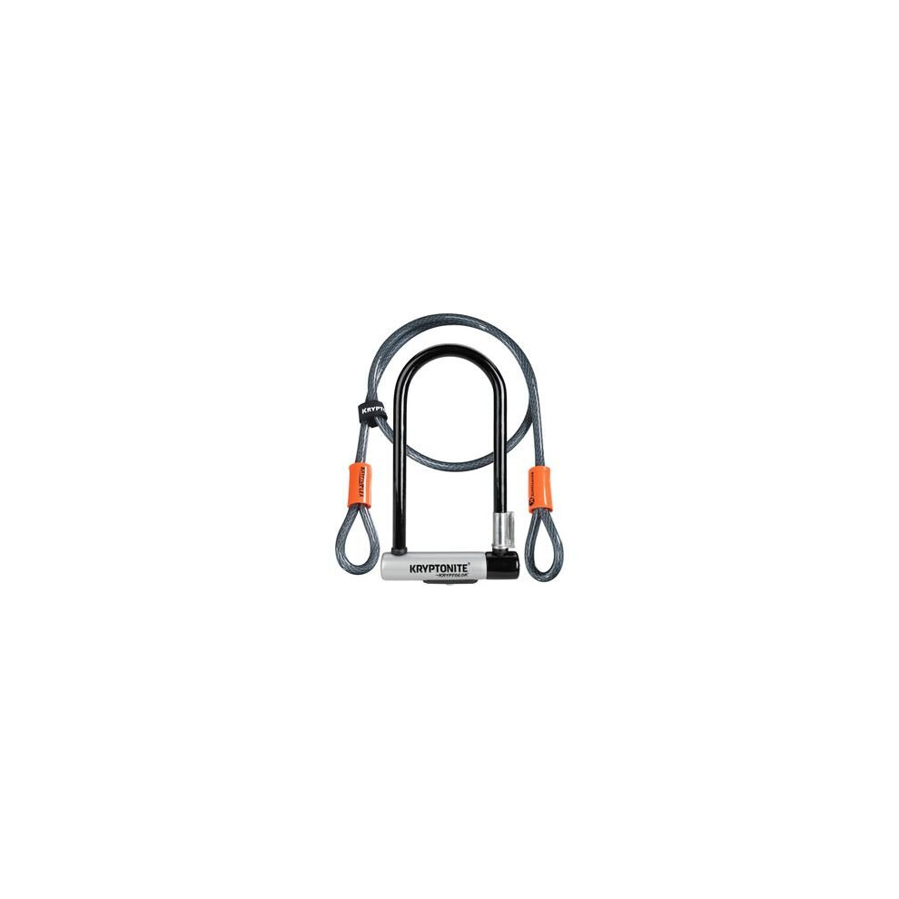 Kryptolok Standard U-Lock With 4 Foot Kryptoflex Cable Sold Secure Gold