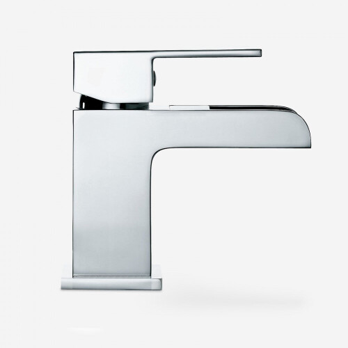 Ozone Cloakroom Waterfall Basin Mono Mixer and Waste 1