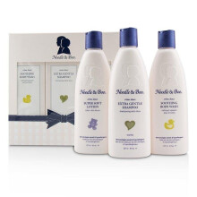 Noodle & Boo Starter Set, Nieuwe Baby Gift; Super Zachte Baby Lotion en 2-in-1 Haar & Baby Body Wash, 8 Oz