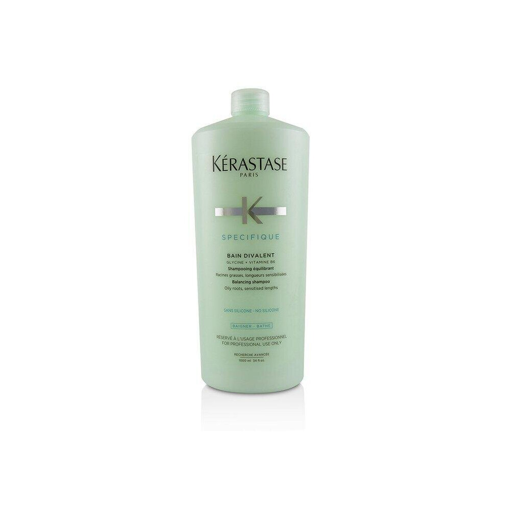 Specifique Bain Divalent Balancing Shampoo (Oily Roots, Sensitised Lengths) - 1000ml-34oz