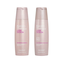 ALFAPARF Lisse Design Keratin Therapy Shampoo Conditioner DUO 250ml