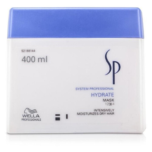 Wella SP Hydrate Mask (Εντατική ενυδάτωση ξηρών μαλλιών) - 400ml-13.33oz