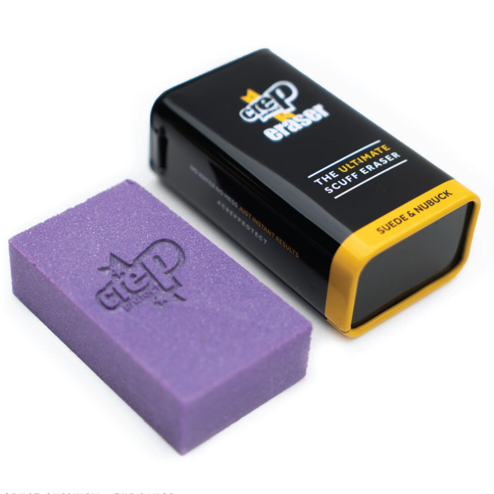 Crep Protect Ultimate Scuff Eraser Suede & Nubuck Trainer Sneaker Shoe Cleaner Purple