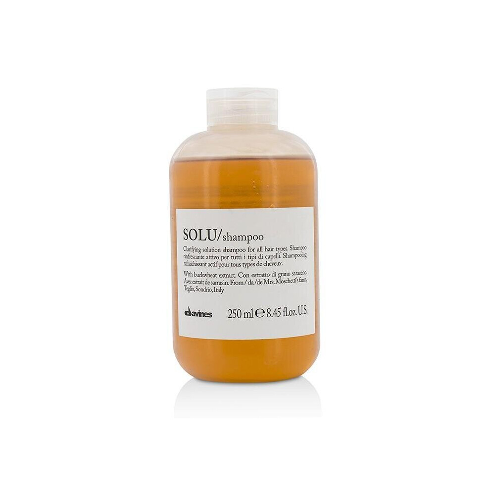 Davines Solu Clarifying Solution Shampoo (For All Hair Types) - 250Ml-8.45Oz