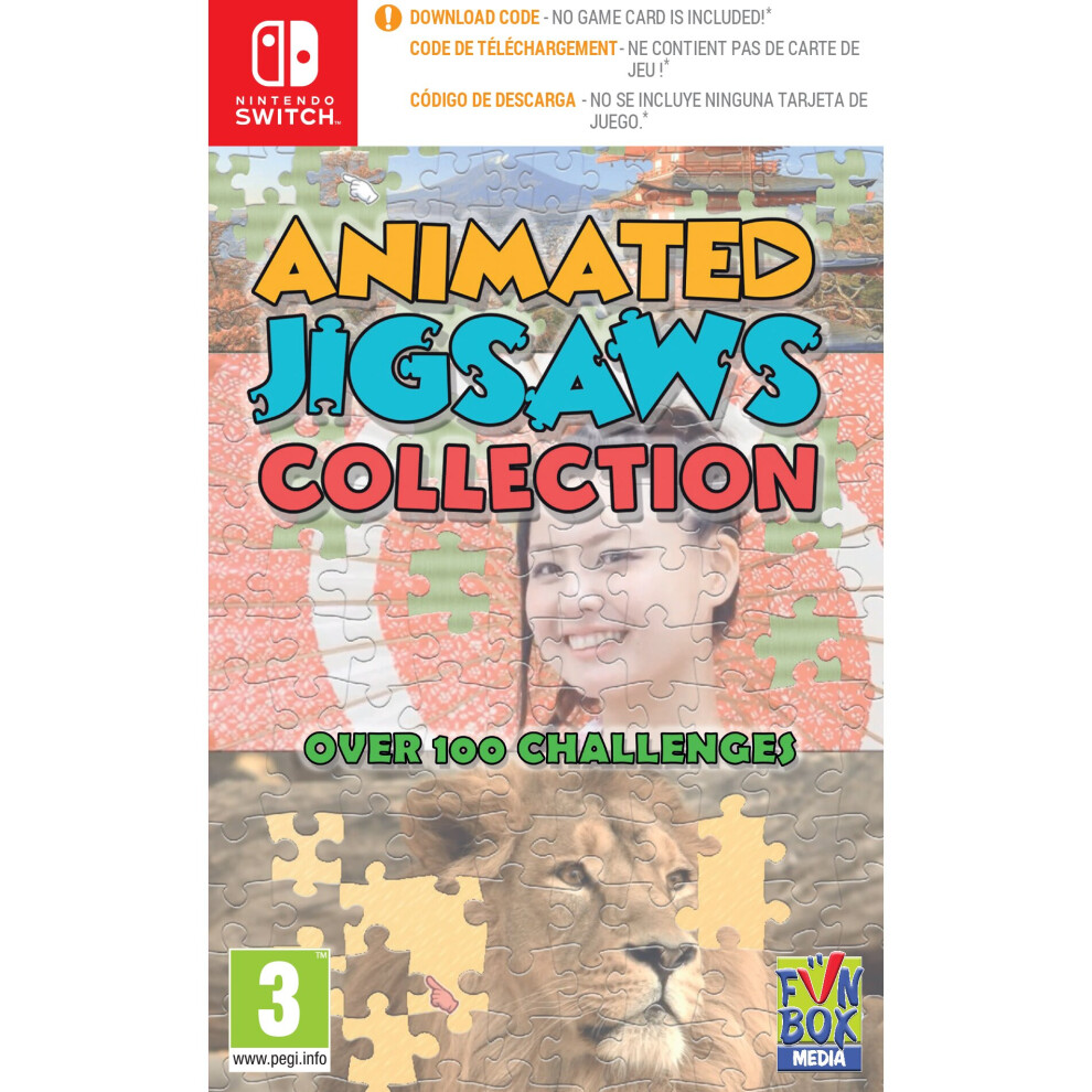 Animated Jigsaws Collection (Code-In-Box) Switch Game 5055377603458