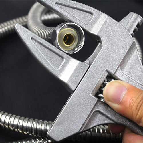 6-68mm Adjustable Wrenches Open-End Wide Jaw Spanners Plumber Bathroom 1