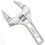 6-68mm Adjustable Wrenches Open-End Wide Jaw Spanners Plumber Bathroom 1