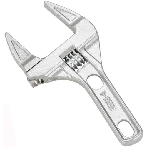 6-68mm Adjustable Wrenches Open-End Wide Jaw Spanners Plumber Bathroom
