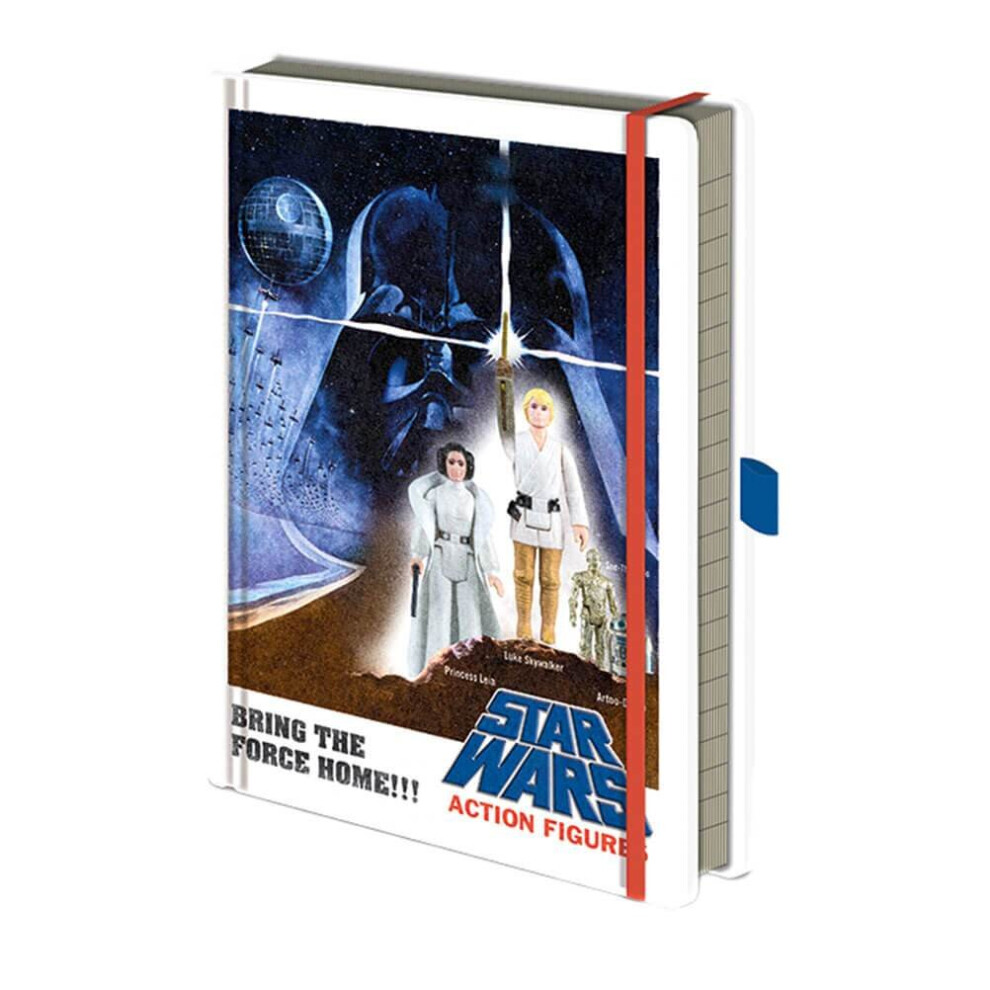 Star Wars Action Figures Hardback A5 Premium Notebook