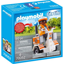 Playmobil Ciudad Vida Rescatista y gyropode