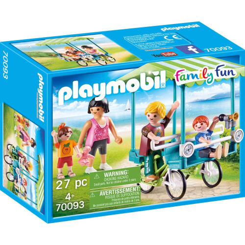 PLAYMOBIL Playmobil Family Fun Familiefiets