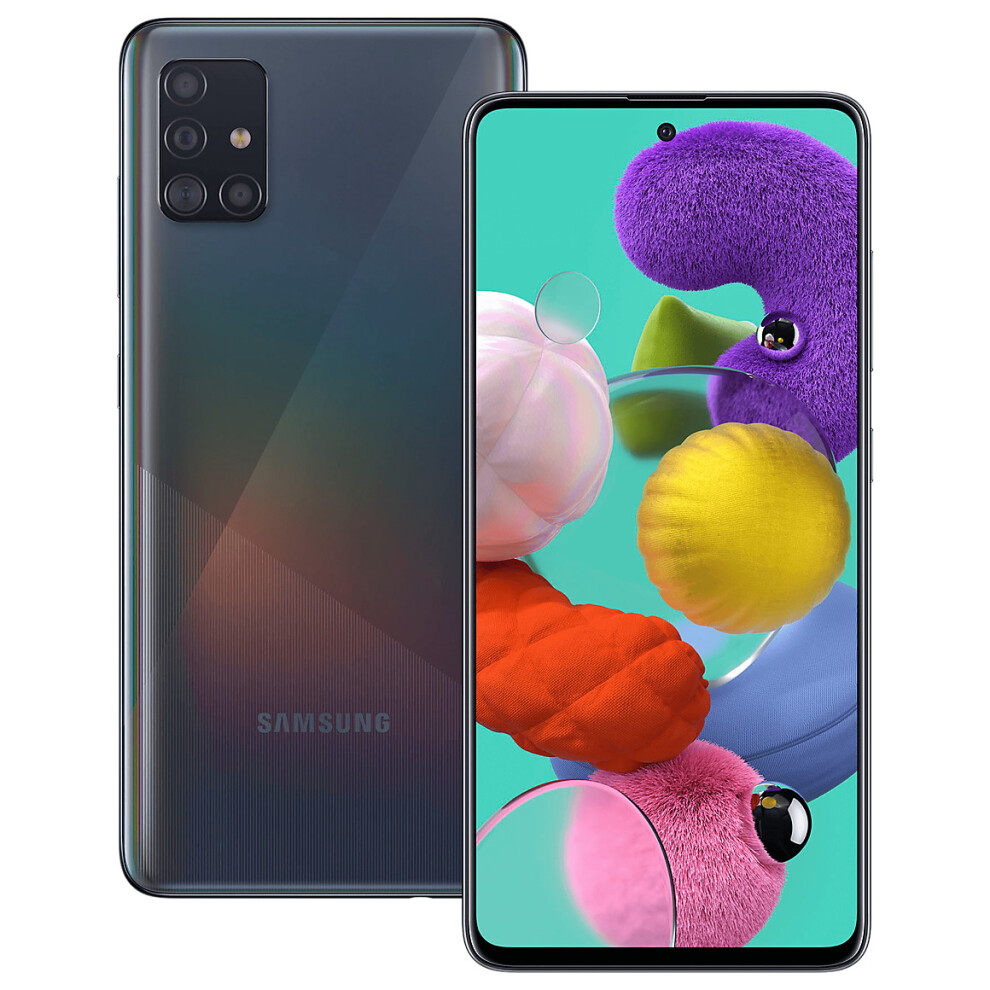 (Prism Crush Black) Samsung Galaxy A51 Single Sim | 128GB | 4GB RAM