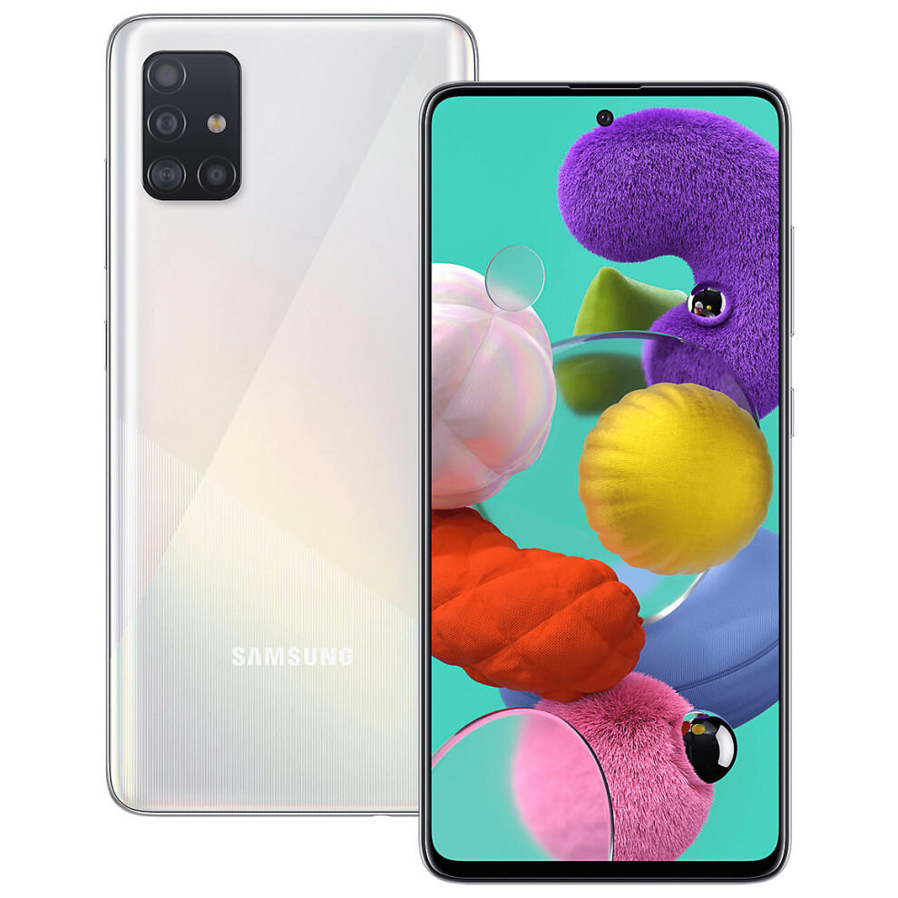 Refurbished (White) Samsung Galaxy A51 Dual Sim | 128GB | 6GB RAM 
