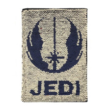 Carnet A5 - STAR WARS - Der Aufstieg Skywalkers - Pailletten Flip Premium - 14,5 x 21 cm - Unisex