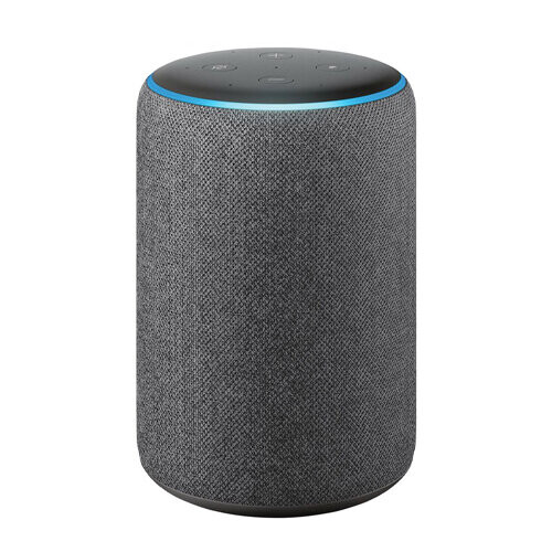 Refurbished Amazon Amazon Echo 3rd Generation Smart Speaker - Charcoal