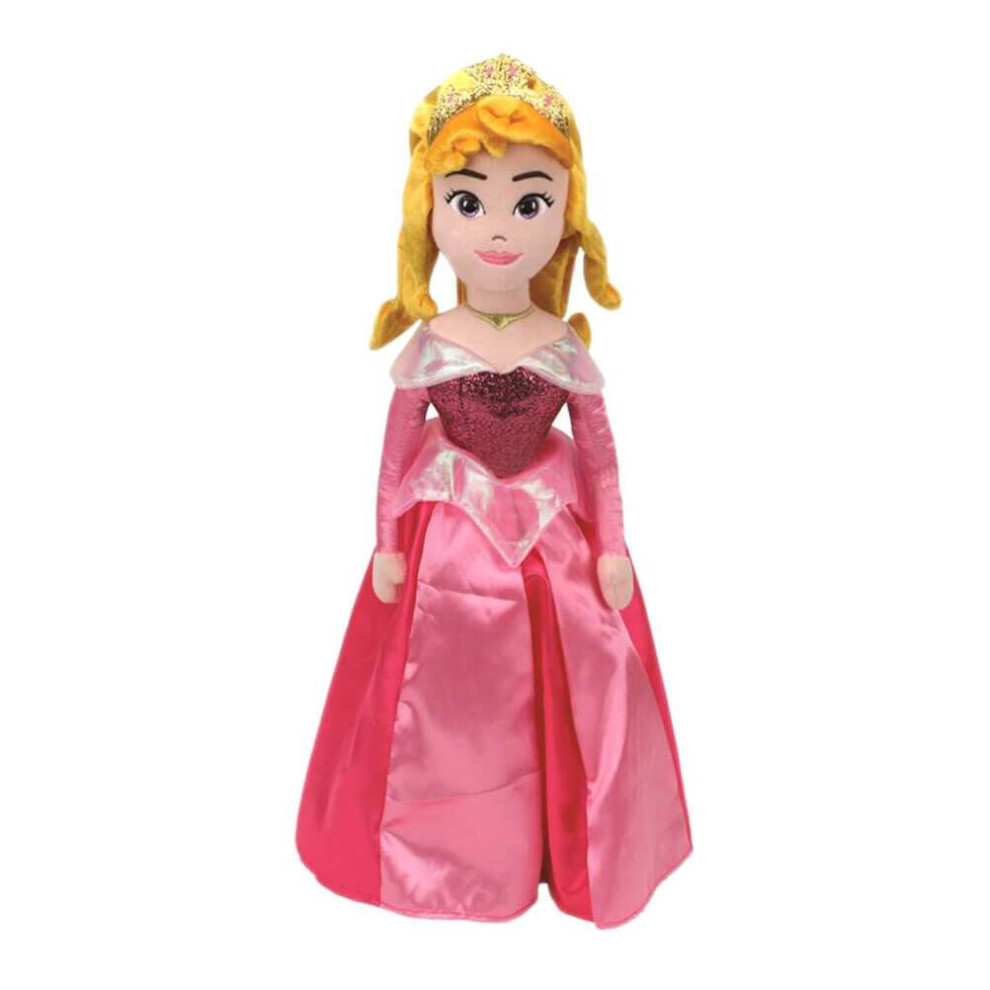 Disney Princess Aurora TY Beanie Medium Plush Toy with Sound