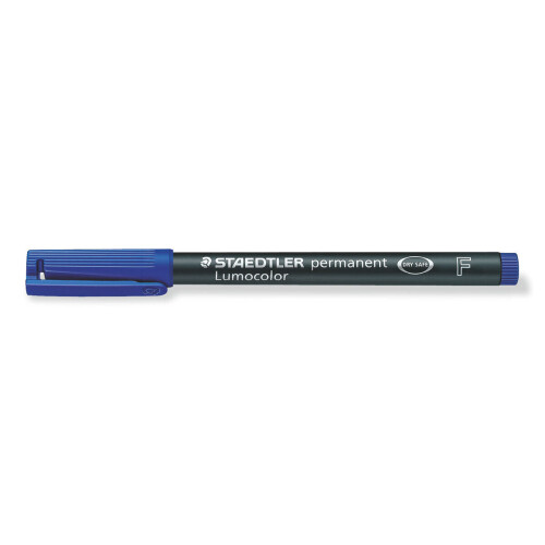 Staedtler Lumocolor pen F permanent blue 2